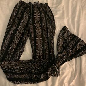 Charlotte Russe bell bottom style leggings